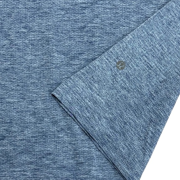Lululemon Metal Vent Tech Polo 2.0 Blue Short Sleeve Size Small - Picture 2 of 7